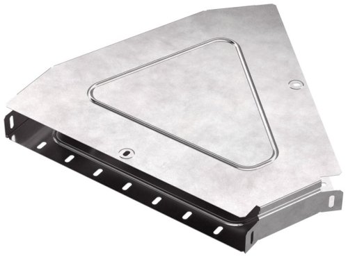 Угол для лотка горизонтальный с крышкой Промрукав Стандарт 45град. 400х50 фото Угол для лотка горизонтальный с крышкой Промрукав Стандарт 45град. 400х50 картинка